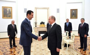 الأسد وبوتين في موسكو
