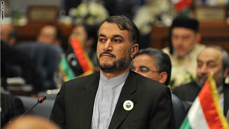 Iran's Assistant Foreign Minister for Arab and African Affairs Hussain Amir Abdullahyan attends the opening ceremony of the Second International Humanitarian Pledging Conference for Syria, at Bayan palace in Kuwait City on January 15, 2014. The Conference for Syria aims to raise $6.5 billion for more than 13.4 million Syrians facing extreme conditions inside the country and in neighbouring nations. AFP PHOTO / YASSER AL-ZAYYAT        (Photo credit should read YASSER AL-ZAYYAT/AFP/Getty Images)