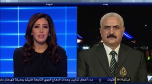 المستشار ضياء الوكيل على قناة  الجزيرة
